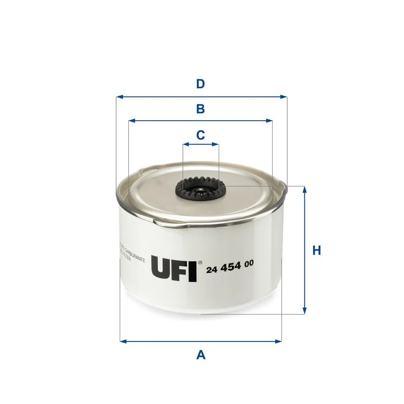 Kuro filtras UFI 24.454.00