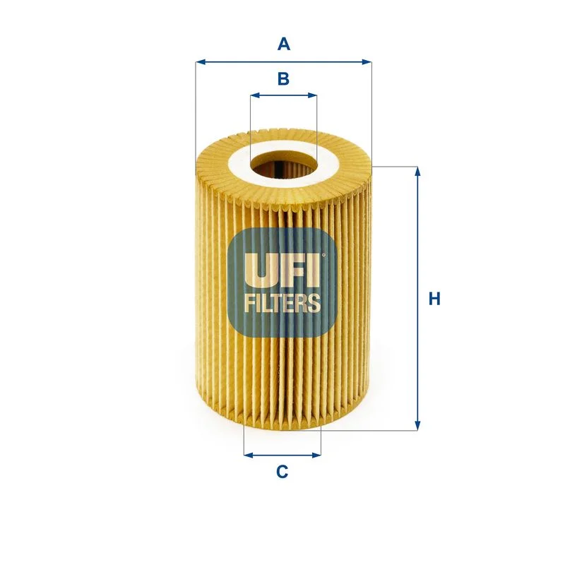 Alyvos filtras UFI 25.026.00