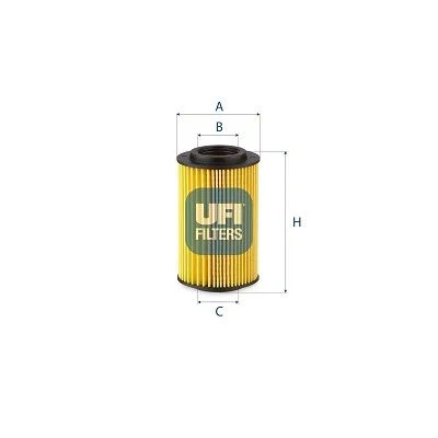 Alyvos filtras UFI 25.054.00