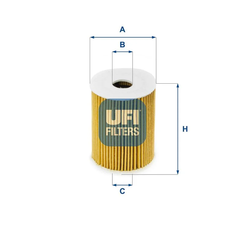 Alyvos filtras UFI 25.091.00