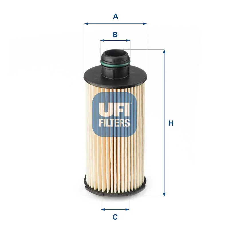 Alyvos filtras UFI 25.160.00