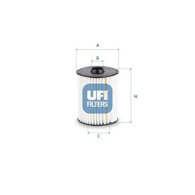 Alyvos filtras UFI 25.228.00