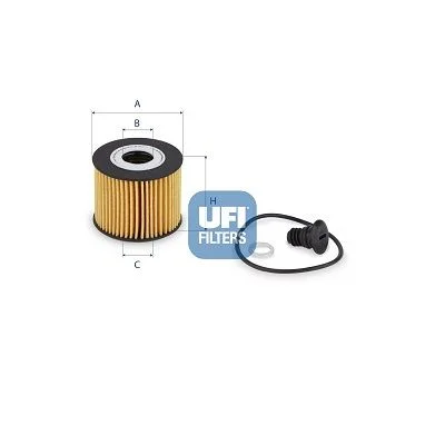 Alyvos filtras UFI 25.268.00