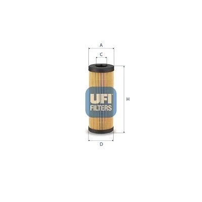 Alyvos filtras UFI 25.269.00