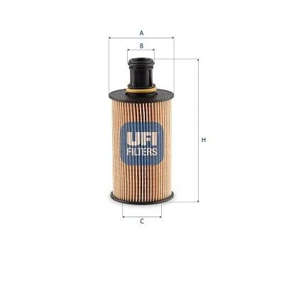 Alyvos filtras UFI 25.290.00