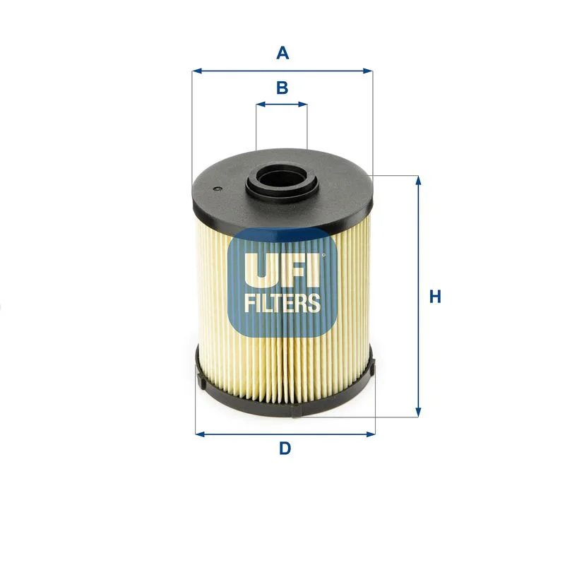 Kuro filtras UFI 26.006.00