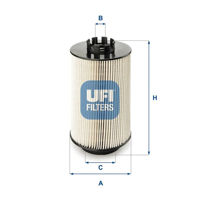 Kuro filtras UFI 26.011.00