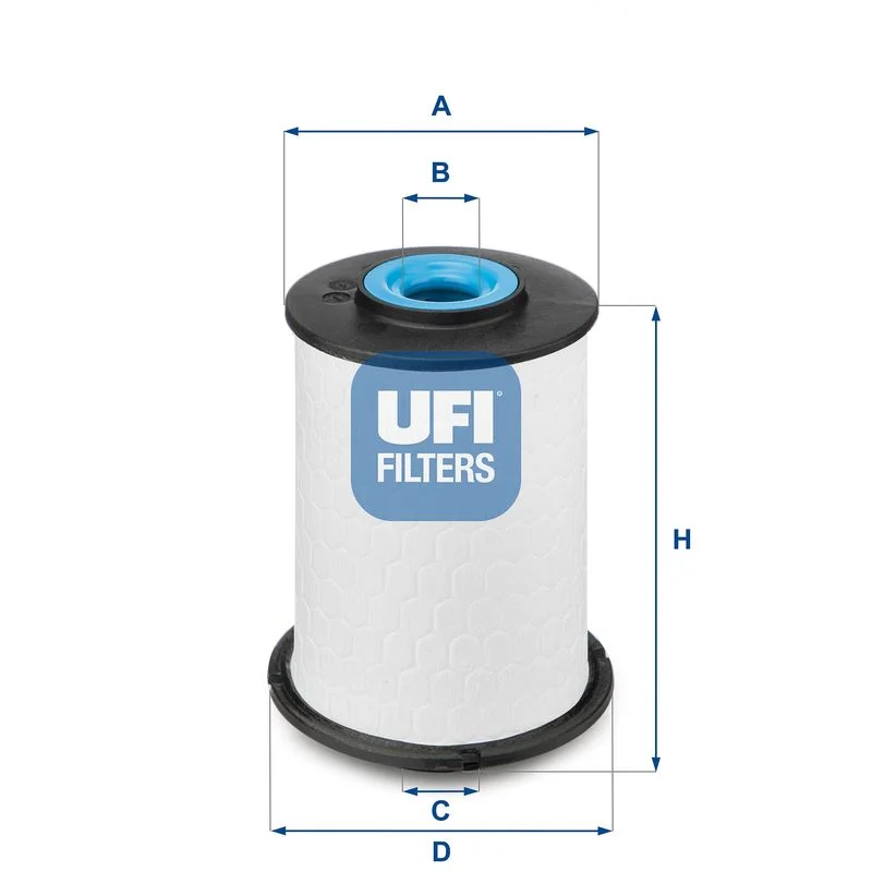 Kuro filtras UFI 26.033.00