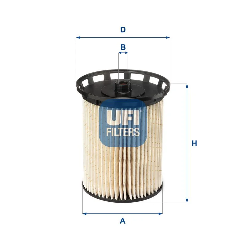 Kuro filtras UFI 26.129.00