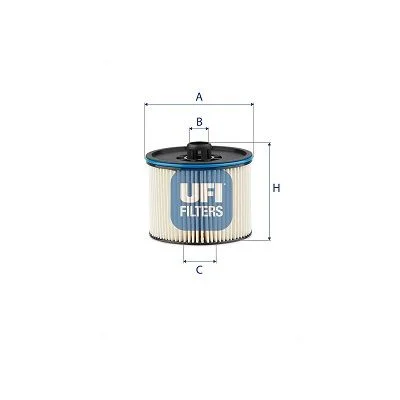 Kuro filtras UFI 26.195.00
