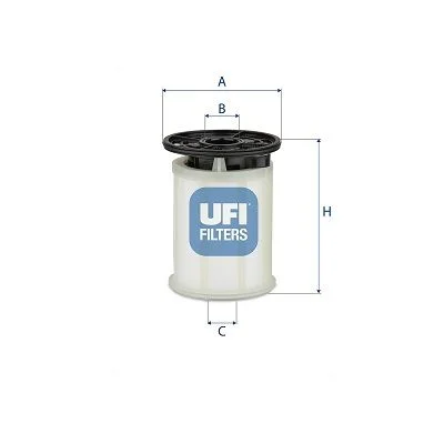 Kuro filtras UFI 26.H2O.06