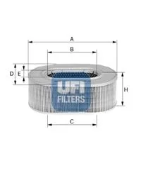 Oro filtras UFI 27.162.00