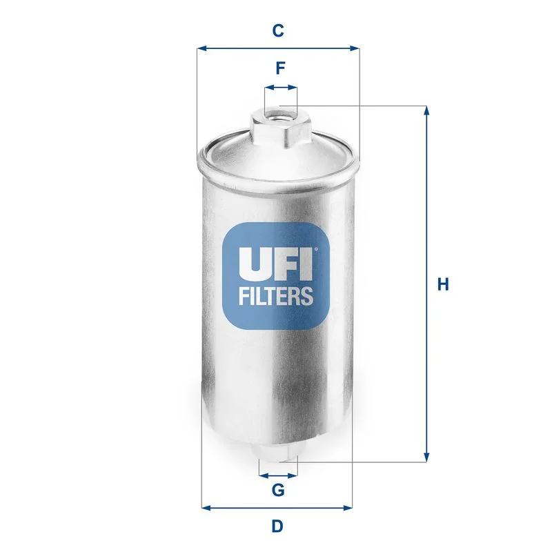 Kuro filtras UFI 31.504.00