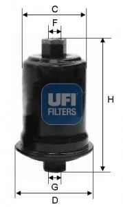 Kuro filtras UFI 31.556.00
