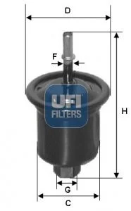 Kuro filtras UFI 31.731.00