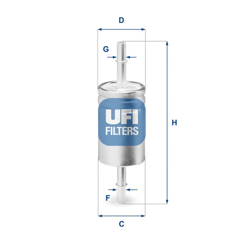 Kuro filtras UFI 31.740.03