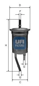 Kuro filtras UFI 31.828.00