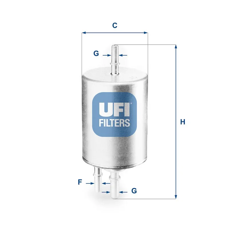 Kuro filtras UFI 31.831.00