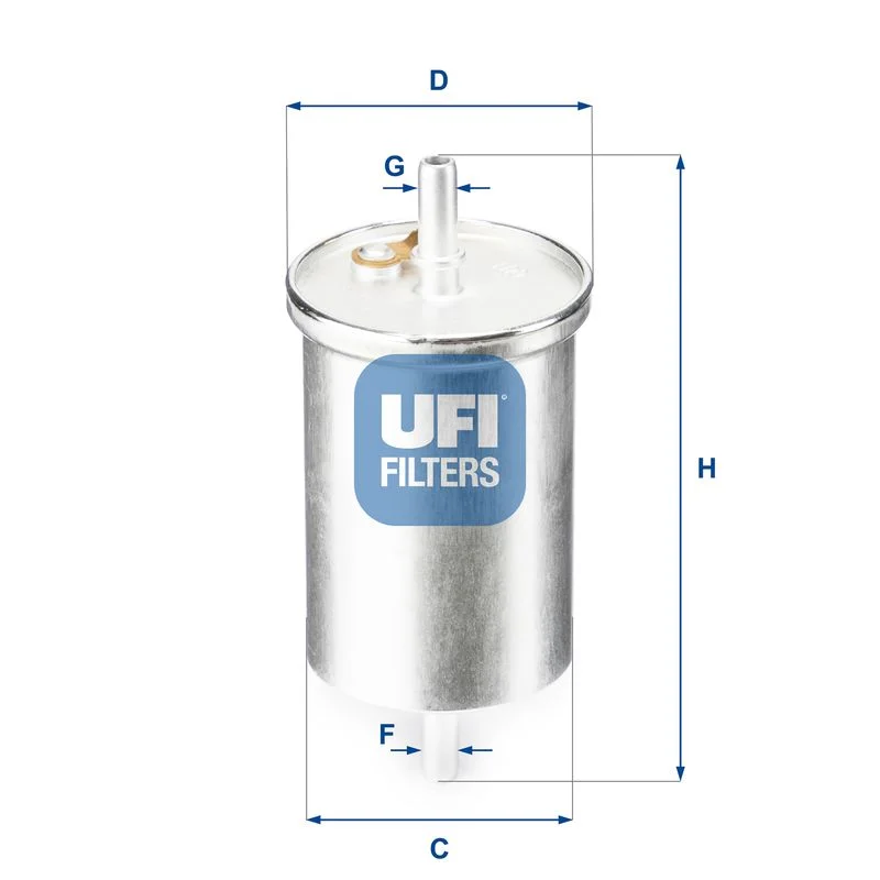 Kuro filtras UFI 31.835.00