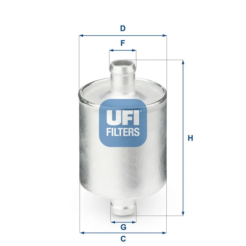 Kuro filtras UFI 31.836.00
