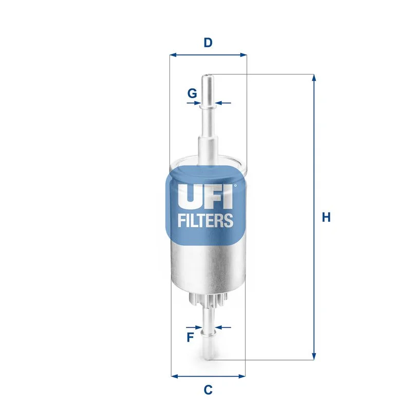 Kuro filtras UFI 31.844.00