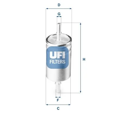 Kuro filtras UFI 31.941.00