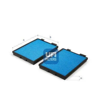 Filtras, salono oras UFI 34.108.00