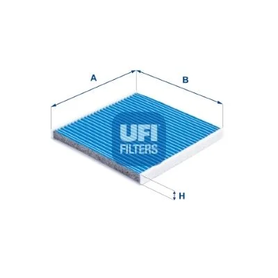 Filtras, salono oras UFI 34.117.00
