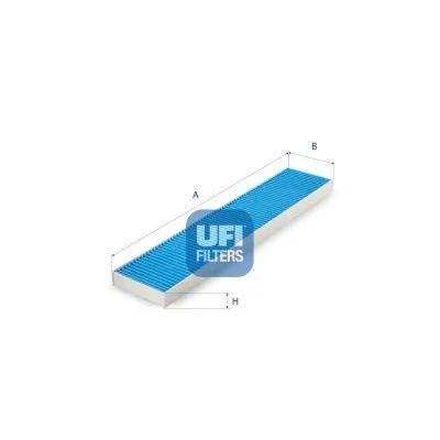 Filtras, salono oras UFI 34.118.00