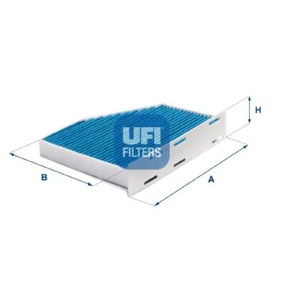 Filtras, salono oras UFI 34.124.00