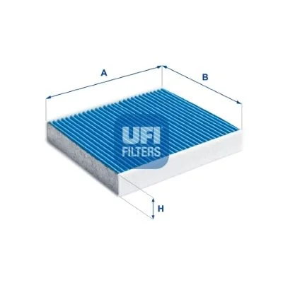 Filtras, salono oras UFI 34.158.00