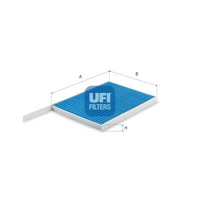 Filtras, salono oras UFI 34.233.00