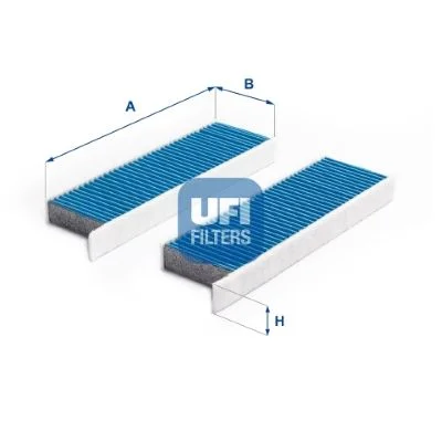 Filtras, salono oras UFI 34.404.00