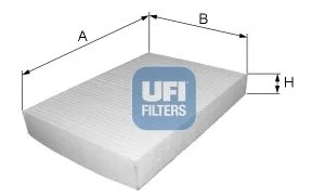 Filtras, salono oras UFI 53.058.00