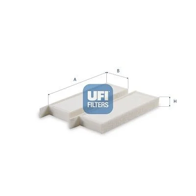 Filtras, salono oras UFI 53.587.00