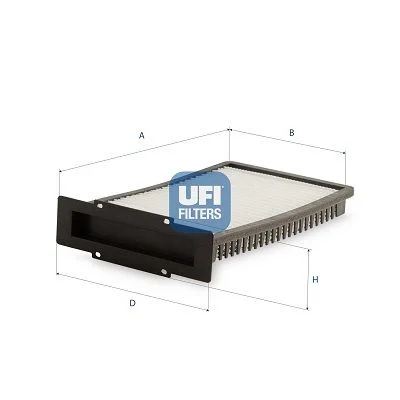 Filtras, salono oras UFI 53.621.00