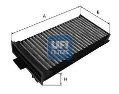Filtras, salono oras UFI 54.125.00