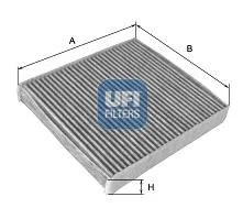 Filtras, salono oras UFI 54.138.00