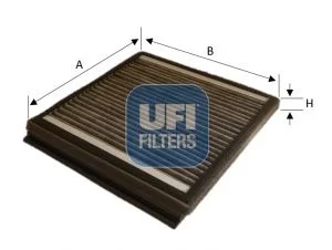 Filtras, salono oras UFI 54.235.00
