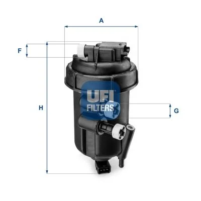 Kuro filtras UFI 55.108.00