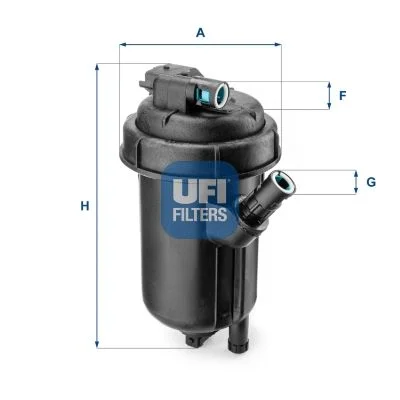 Kuro filtras UFI 55.125.00