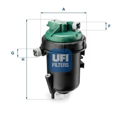 Kuro filtras UFI 55.145.00
