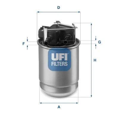Kuro filtras UFI 55.517.00