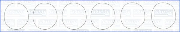 Gasket Set, cylinder liner AJUSA 60004300
