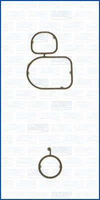 Gasket Set, oil cooler AJUSA 77000100