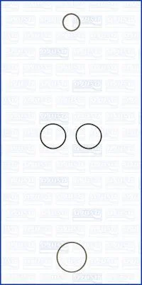 Gasket Set, oil cooler AJUSA 77008200