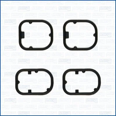 Gasket Set, oil cooler AJUSA 77013500