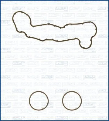 Gasket Set, oil cooler AJUSA 77014400