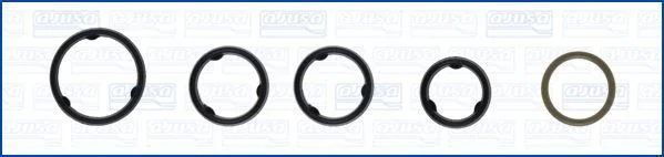 Gasket Set, oil cooler AJUSA 77016800