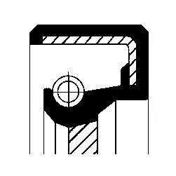 Shaft Seal, crankshaft CORTECO 12010673B